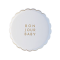 Small Plates, White Bonjour Baby