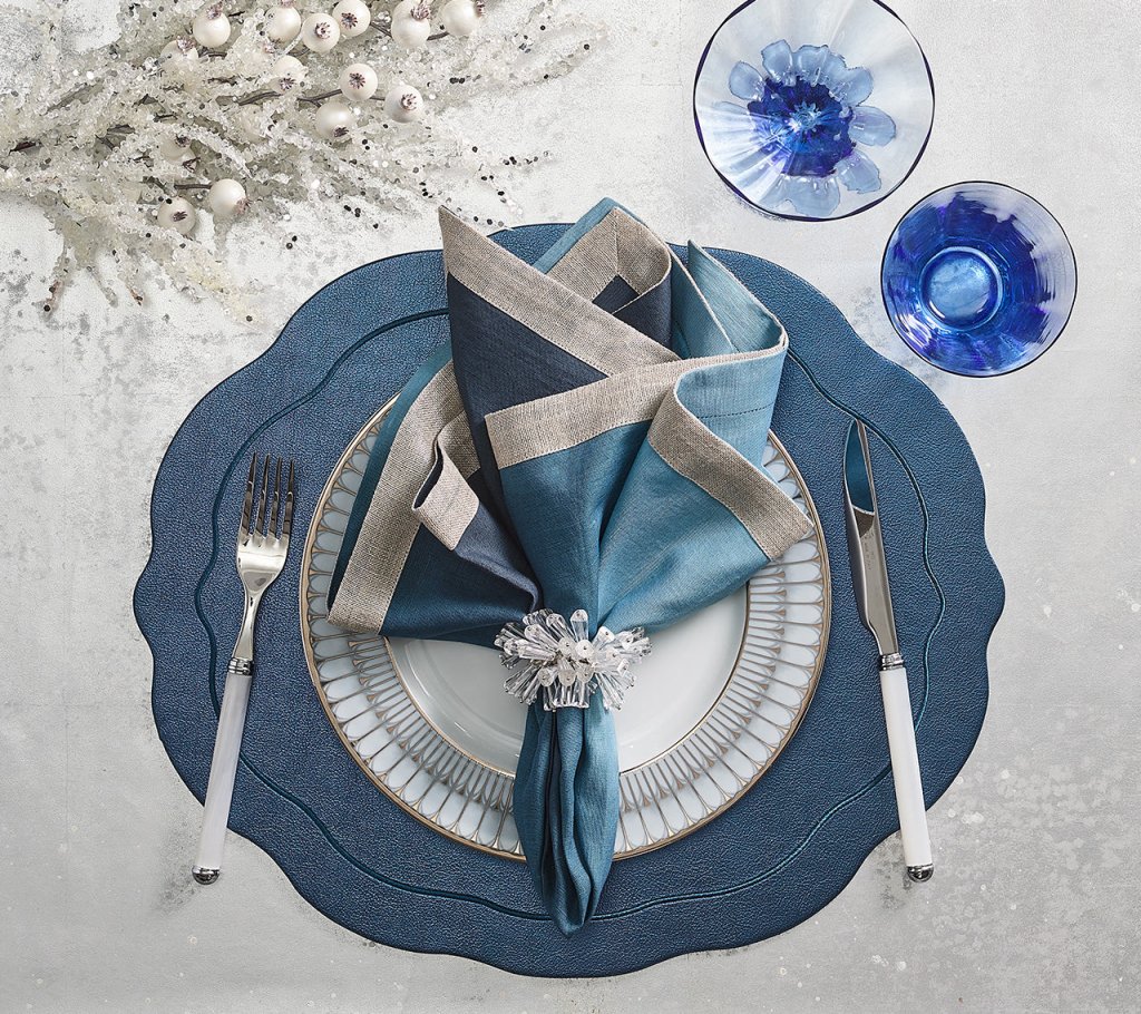 Dazzle Napkin Ring in Crystal, Set of 4