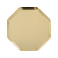 Gold Dinner Plates, Set of 8