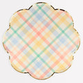 Plaid Dinner Plates